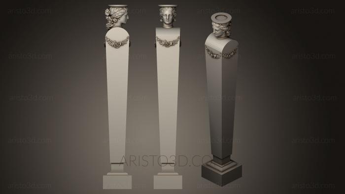 Miscellaneous figurines and statues (STKR_0514) 3D model for CNC machine